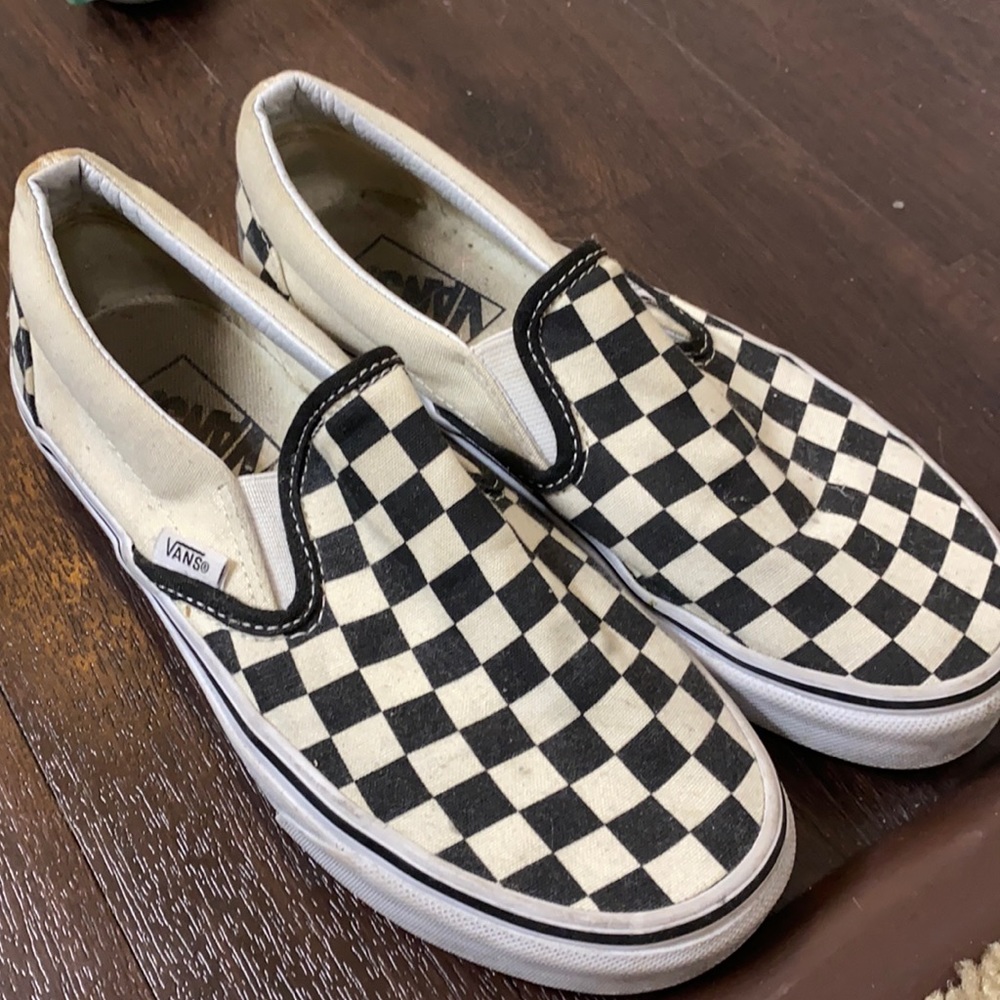 Checkered vans